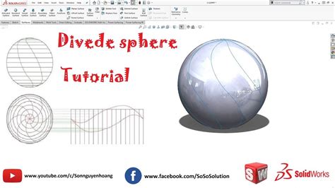 sheet metal sphere layout|solidworks sphere flat pattern.